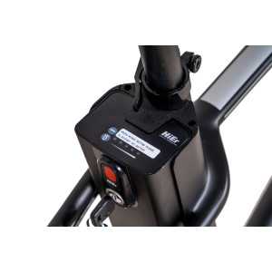 28 Zoll E-Bike City CHRISSON eOCTANT mit Torque Sensor Kettenantrieb und Vorbau-Display schwarz matt