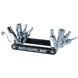 Schwalbe Fahrrad Werkzeug Multi-Tool 13-Funktionen inkl. Ventilschlüssel