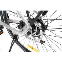 28 Zoll E-Bike eTrekking Bike CHRISSON eSARGOS Gent mit 9G SHIMANO 14Ah Samsung light grau matt