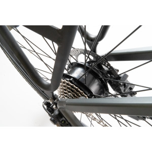 28 Zoll E-Bike eTrekkingbike City Herrenrad CHRISSON eSARGOS mit 9G SHIMANO 14Ah Samsung Iron Grey matt