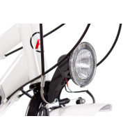 26 Zoll City Bike Damenrad KCP WILD CAT mit 18G SHIMANO weiss schwarz