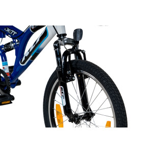 20 Zoll Mountainbike Kinderrad KCP JETT FSF weiss blau