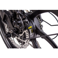 20 Zoll E-Bike Klapprad CHRISSON EFOLDER mit 8 Gang Shimano Acera schwarz-matt