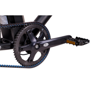 28 Zoll E-Bike City CHRISSON eOCTANT mit Riemenantrieb schwarz matt